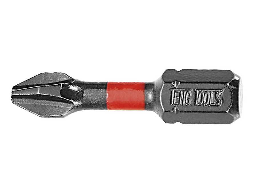 Bits Teng Tools PH1, 30 mm, Impact, 80 st