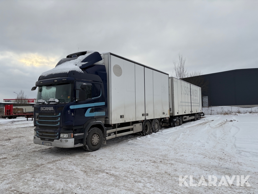 Fjärrbil Scania R 450 LB6x2*4MNB med släp