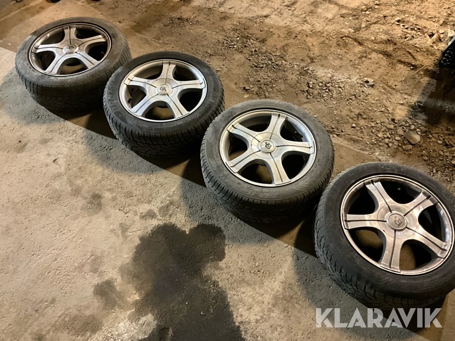 Friktionshjul 205/55R17 4st