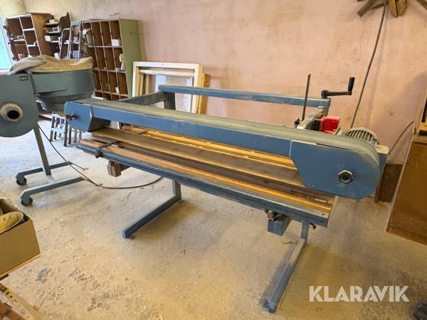 Långbandsslip Nore YK 1500 med nya band