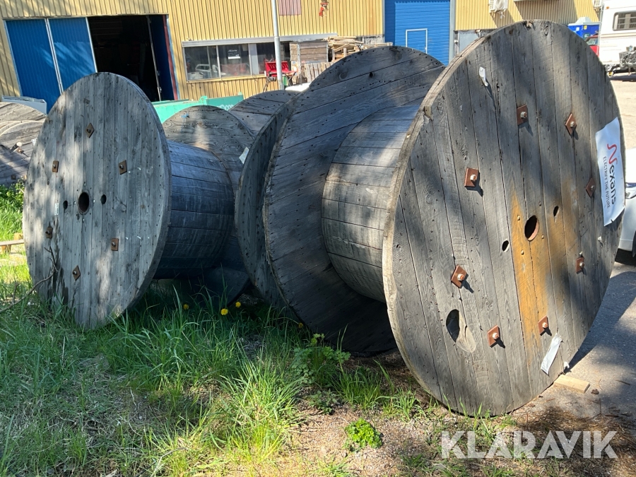 Kabeltrummor 6st