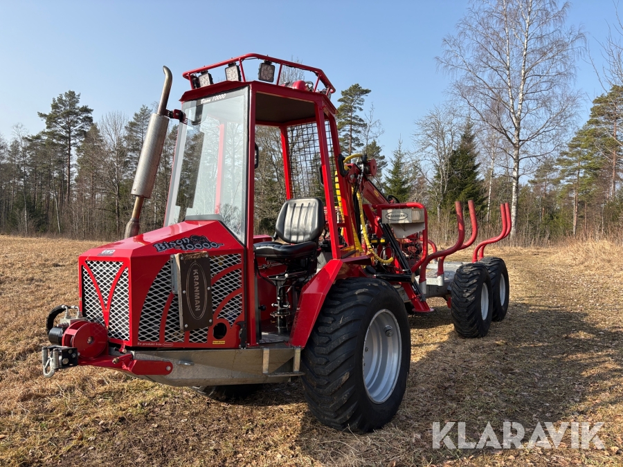 Miniskotare Kranman Bison 10000 6WD