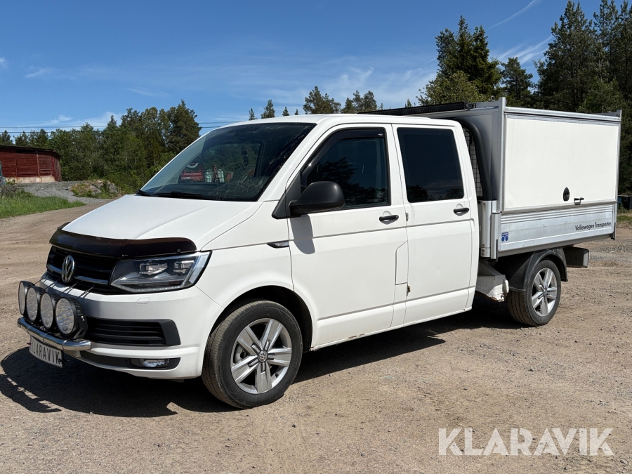 Pickup Volkswagen Transporter Chassi dubbelhytt 4Motion