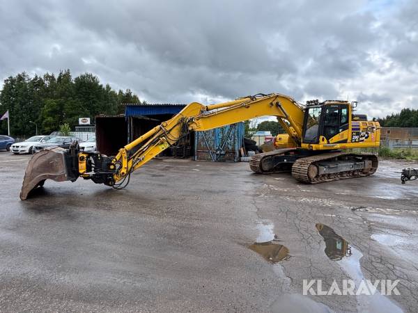 Grävmaskin Komatsu PC290LC-11 med GPS-system, tiltrotator & redskap