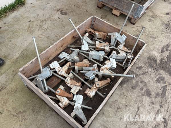Spännare till dubbelmontage 18st