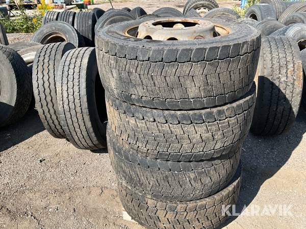 Lastbilsdäck Michelin 315/60-22,5 X multi 4st