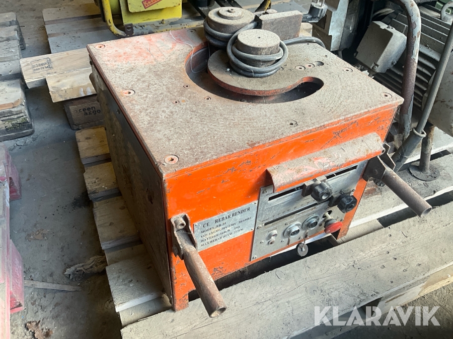 Bockmaskin Rebar Bender RB-25