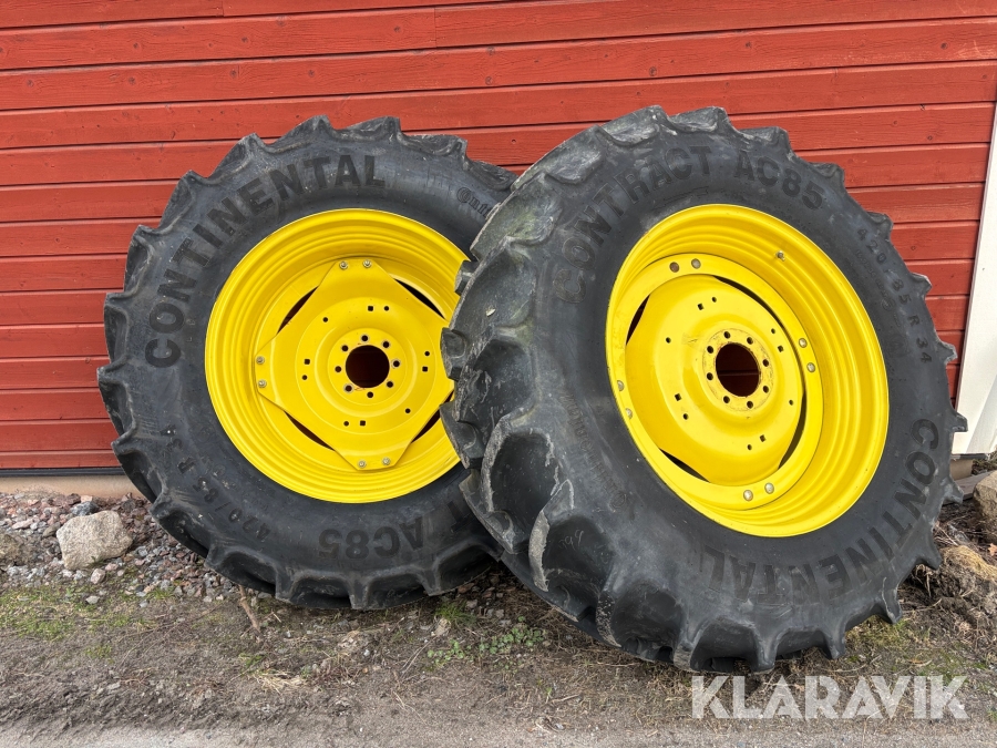 Backdäck till traktor Contract AC85 420/ 85 R34 2st