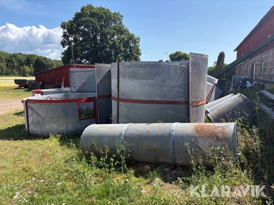 Spannmålsilos 2 st ca 20 - 25 ton / st