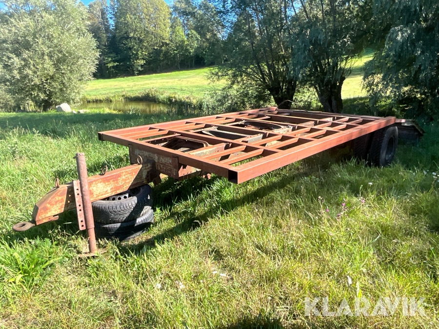 Maskinsläp hemmabyggd