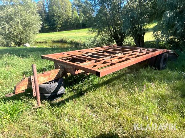 Maskinsläp hemmabyggd