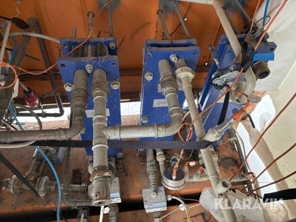 Värmeväxlare Alfa Laval 3st