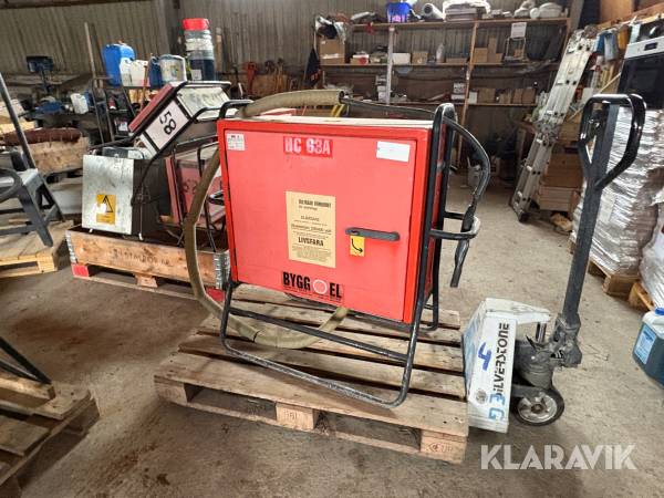 Elcentral Bygg El HF 63A