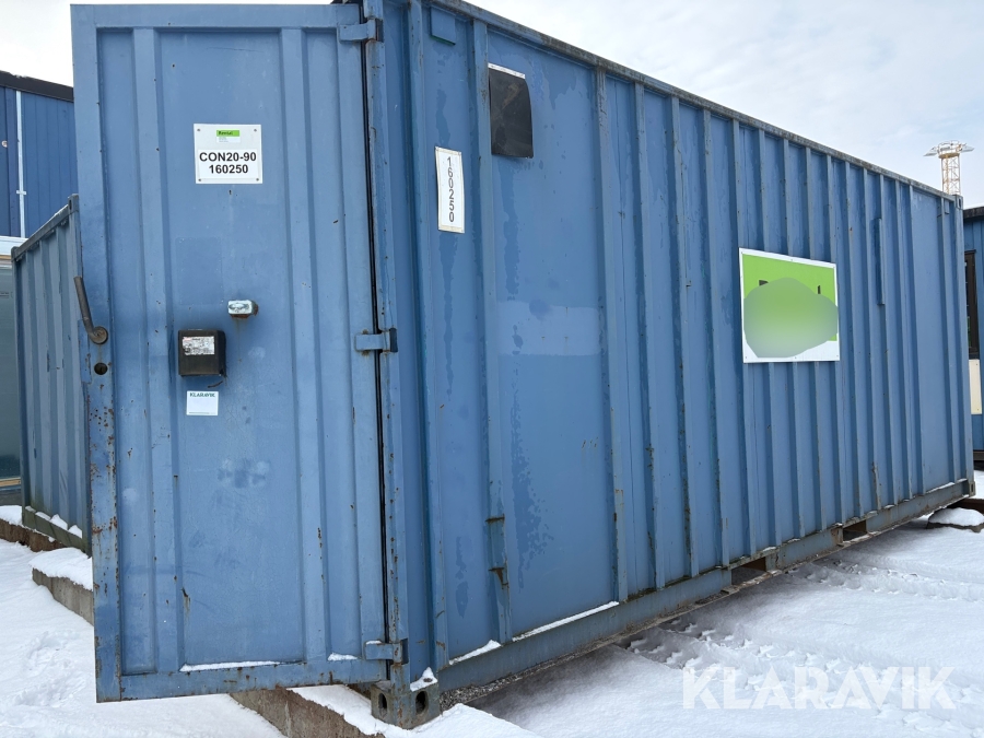 Container 20 fot isolerad