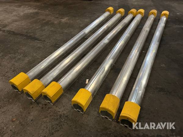 Stödben till trappstegar 6 st