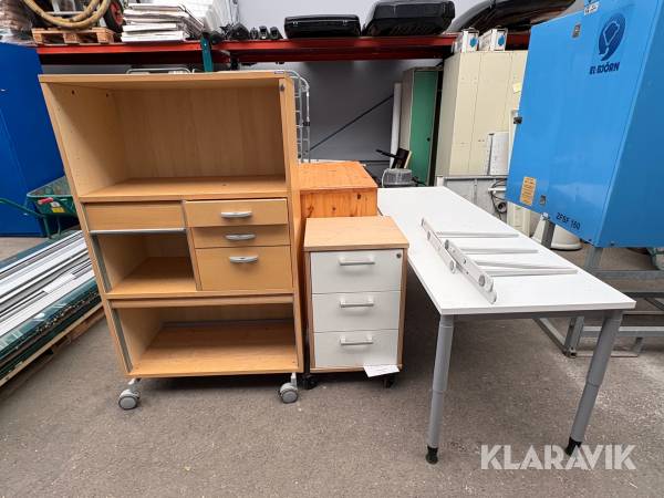 Diverse kontorsmöbler