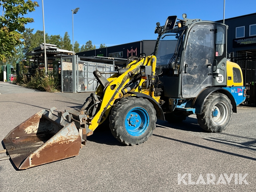 Hjullastare Wacker Neuson WL34 med redskap
