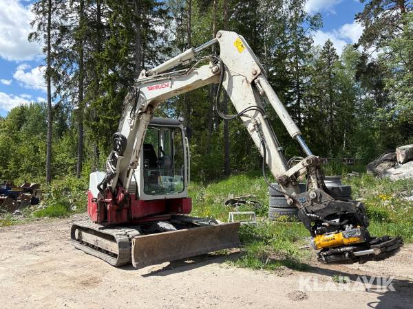 Grävmaskin Takeuchi TB153FR med tiltrotator