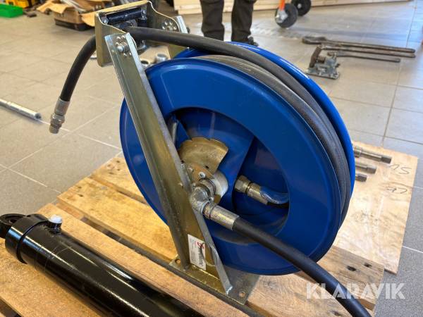 Slangvinda Safematic för olja, 10m