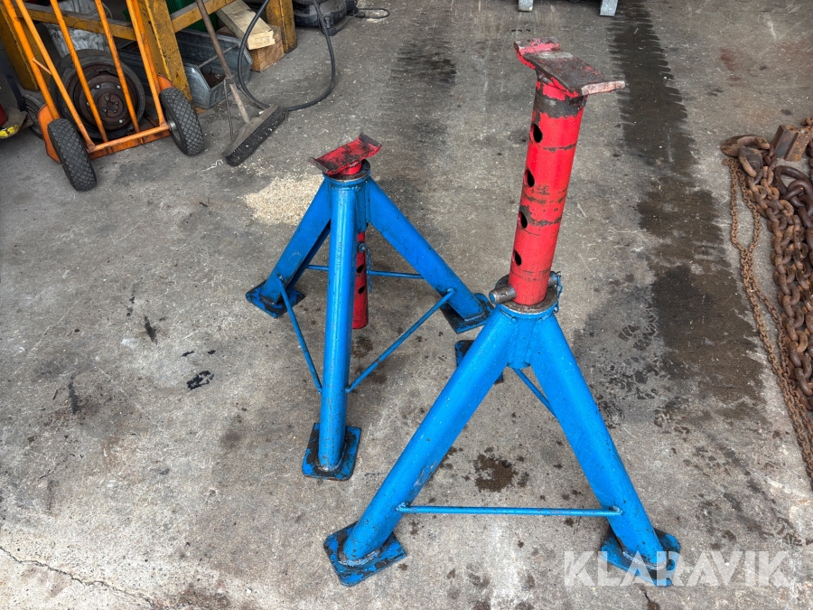 Pallbockar 2 st 10 ton