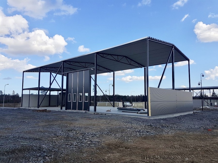 Maskinhall Stålstomme Ny