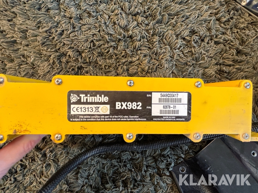 Bx982 Module Maskinstyrning Novatron Xsite PRO med Trimble BX982 GNSS, Jö