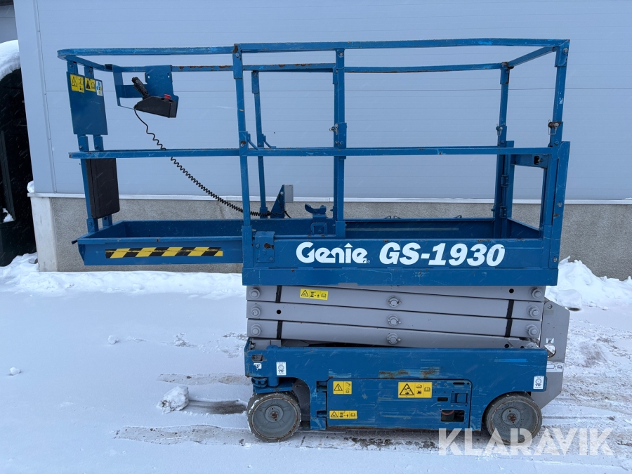 Saxlift Genie GS-1930 nya batterier