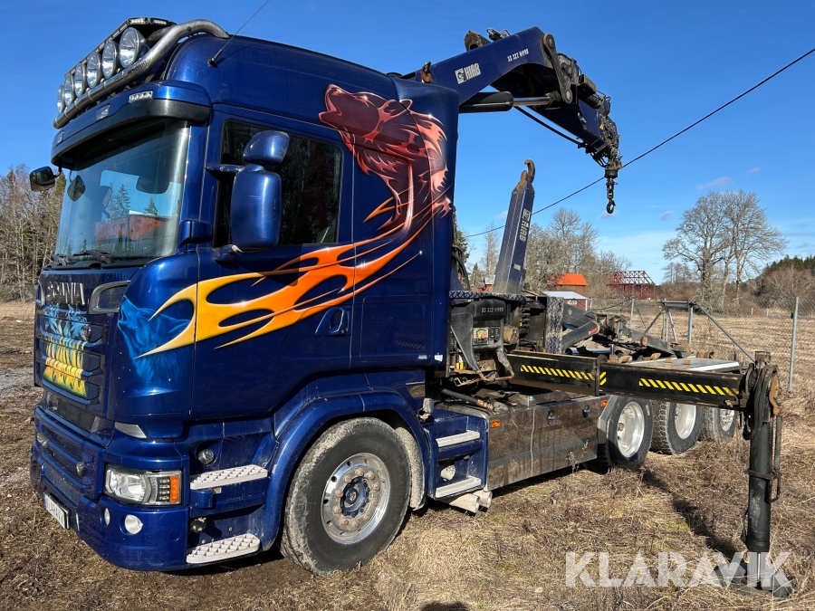 Kranbil Scania R520
