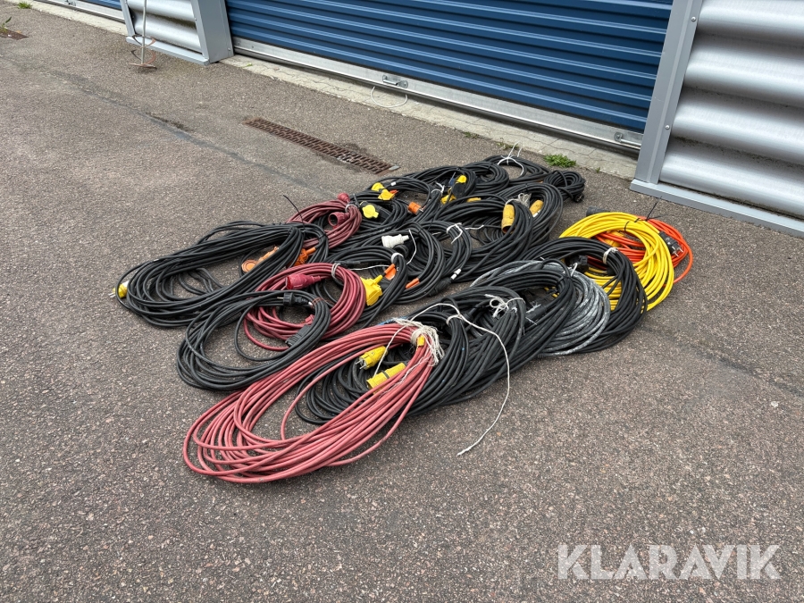 Förlängningskablar 22 st