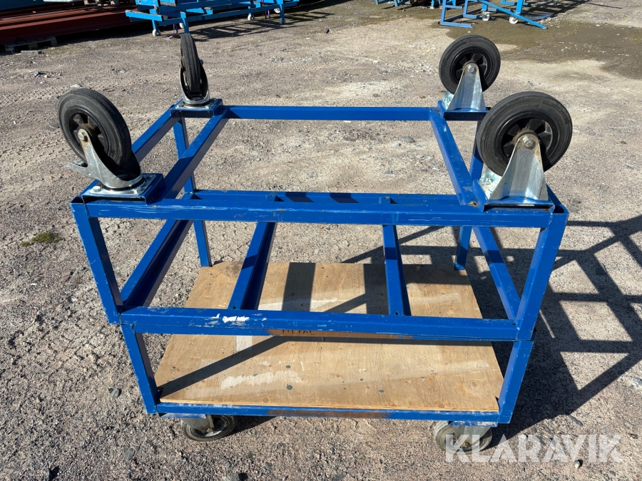 Materialvagn/transportvagn med hjul Kongamek KM221-B 2 st