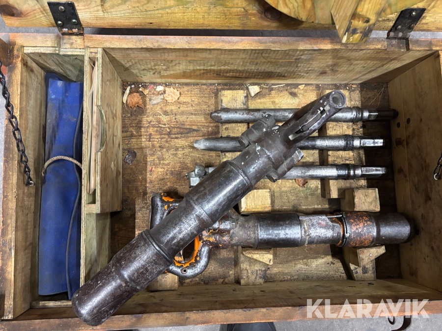 Luftdrivna bilmaskiner Atlas Copco KV638S 2st med tillbehör