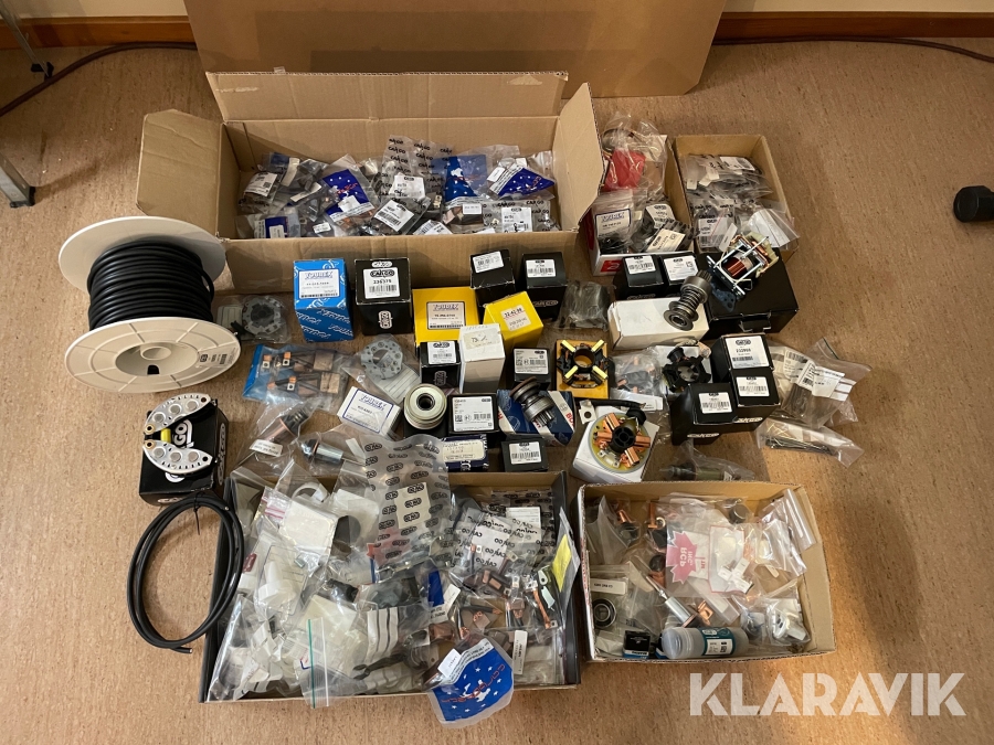 Reservdelar till generatorer och startmotorer