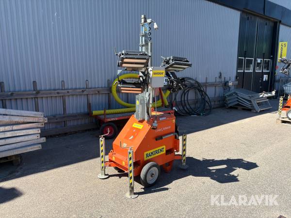 Belysningsmast Satema Link Tower 7 m LED