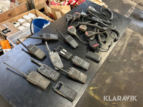 Komradios & monofoner Motorola / Hytera / Kirsun 10+9