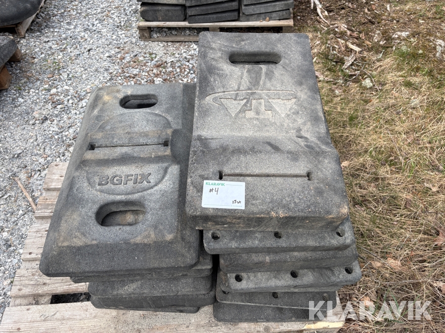 Vägmaterial skylthållare BGFIX 15st