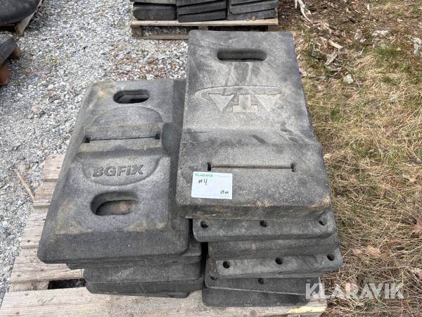 Vägmaterial skylthållare BGFIX 15st