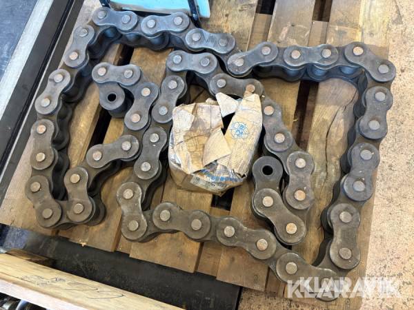 Rullkedja ISON 200 - ø39,8, cc 62, B37,2, 28 länkar