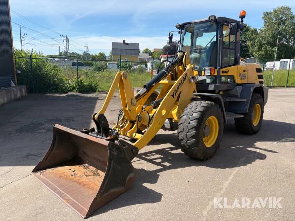 Hjullastare Yanmar V120 med Skopa och Gafflar