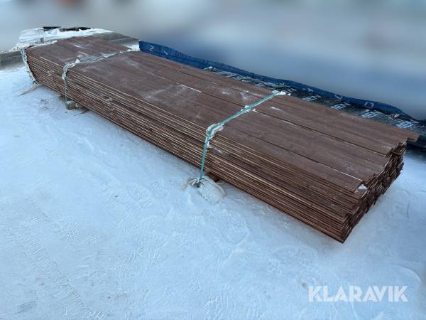 Spontad panel 22x120. 500 löpmeter