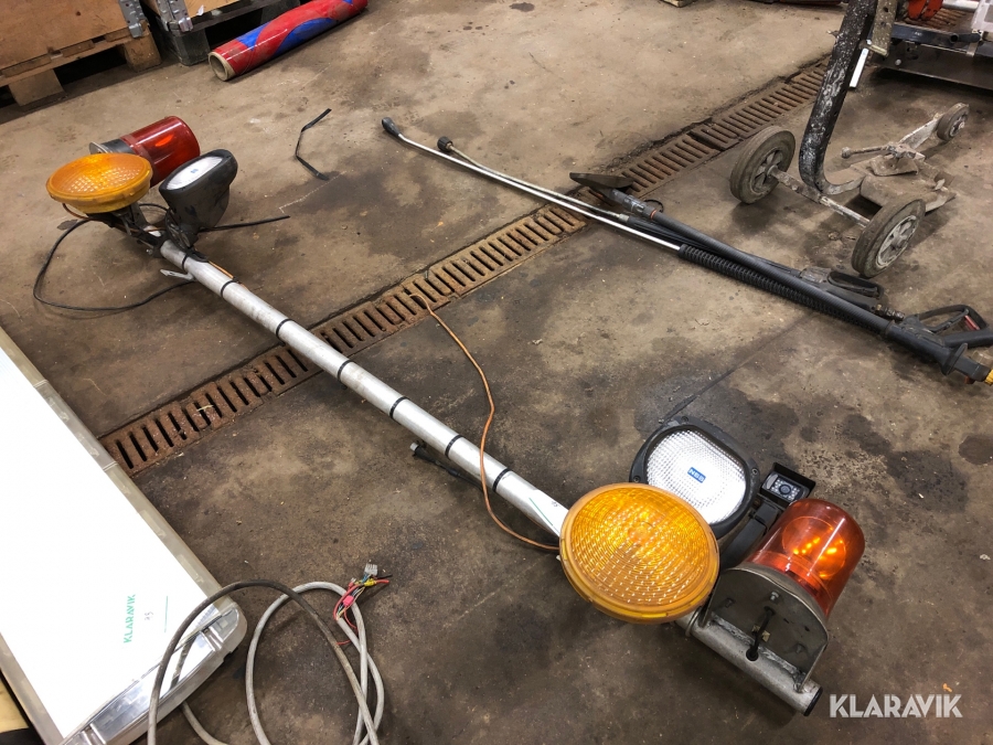 Ljusskylt till lastbil