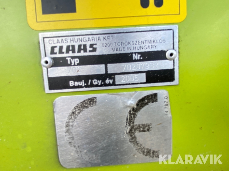 Skördetröska Claas Dominator 68S