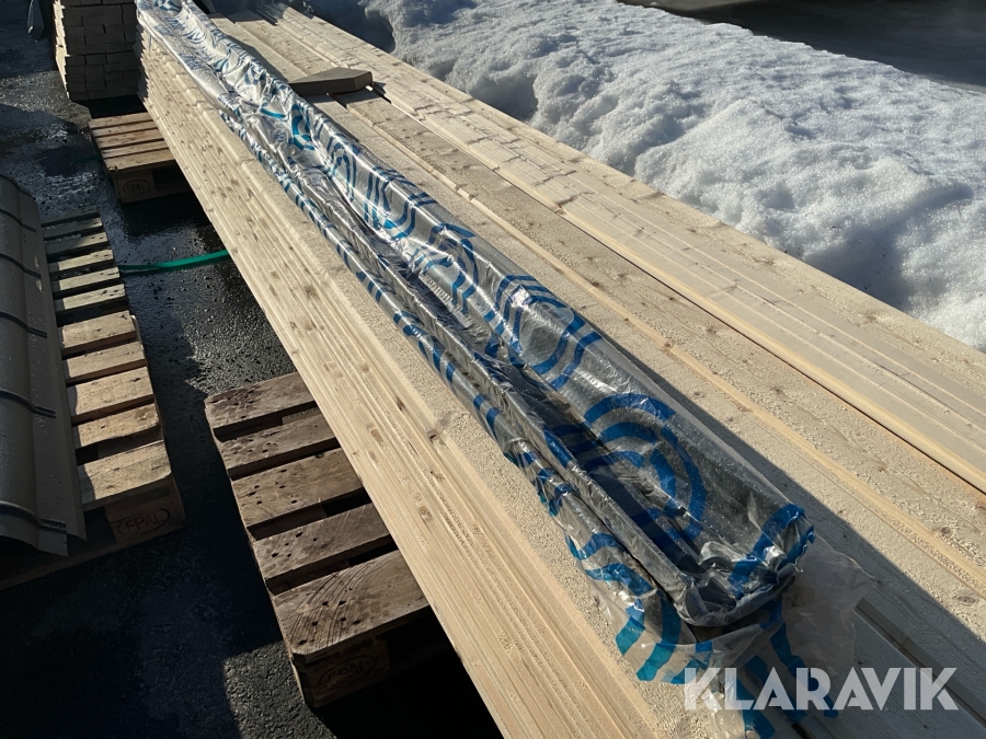 Hängrännor Lindab 13 st