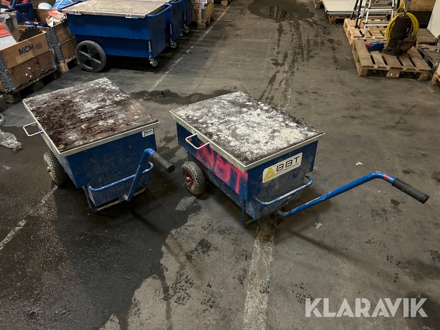 Verktygsvagnar KM 2 st