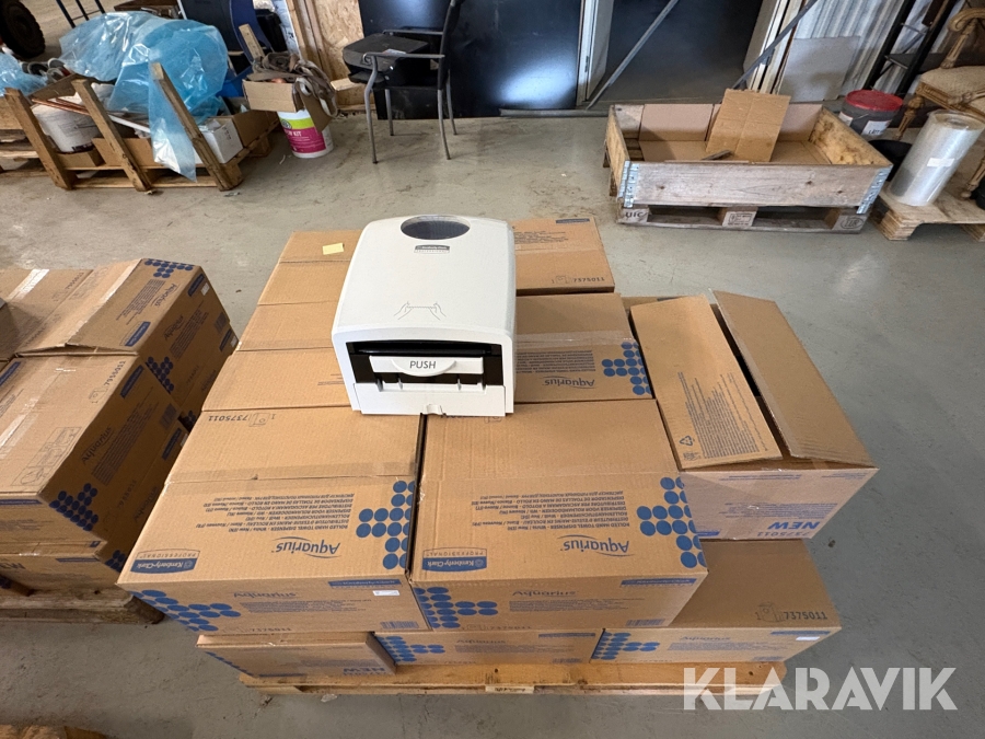 Rullhandduksdispenser Kimberly-Clark Professional Aquarius Slimroll