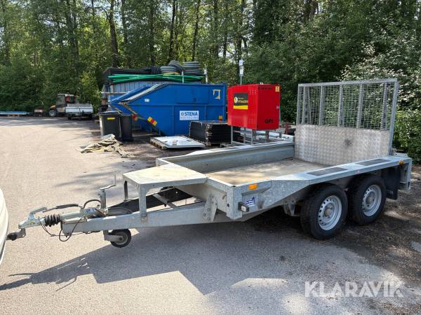 Maskintrailer IFOR Williams GX85
