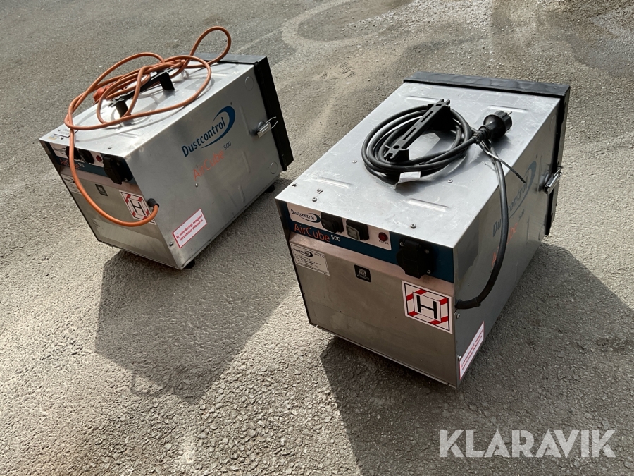 Luftrenare Dustcontrol DC AirCube 500 2st