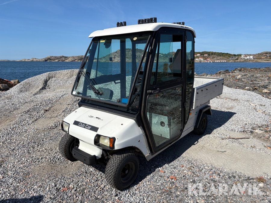 Golfbil Club Car Carryval 2 med tippflak