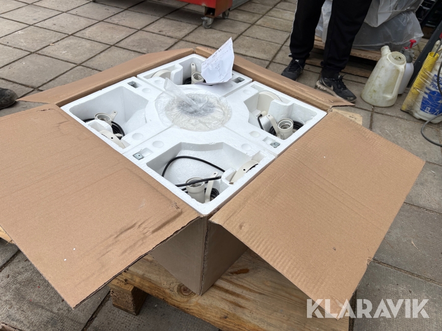 Lampor Blu Castle 4 st