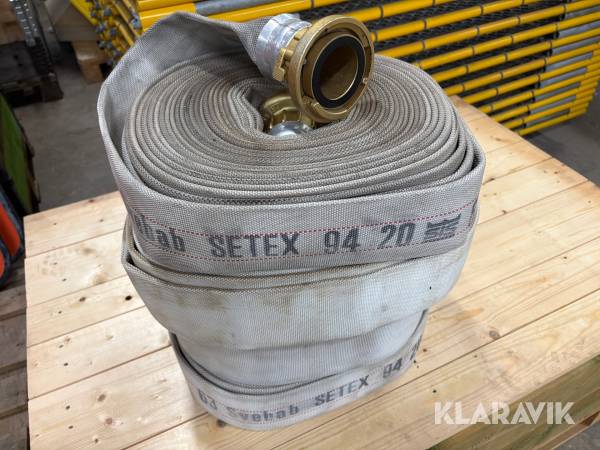 Brandslang 20 m 4 st Svebab