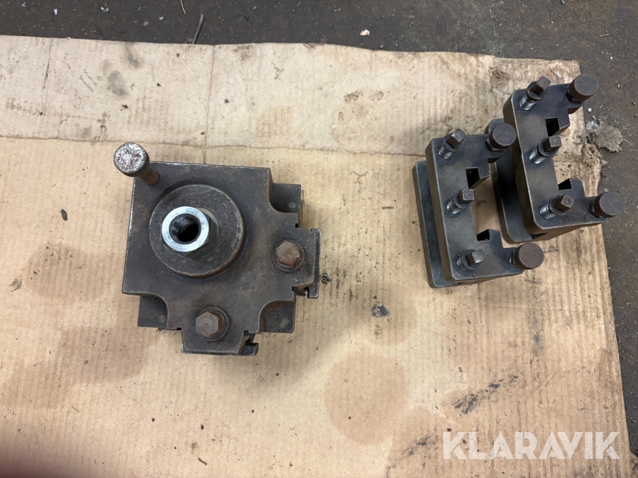 Hållare för svarvstål och torn